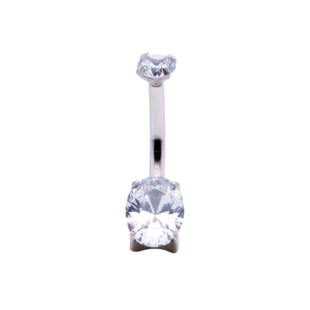 Zircon Cristal Oval Prong Banana