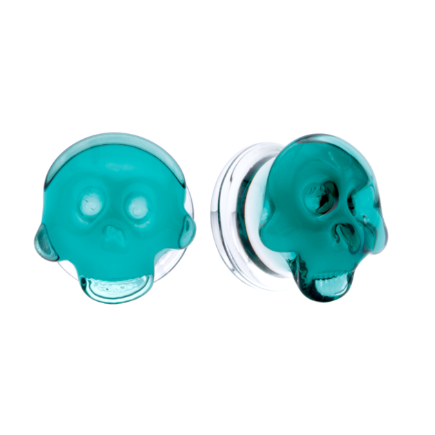 Blue Skulls Plugs