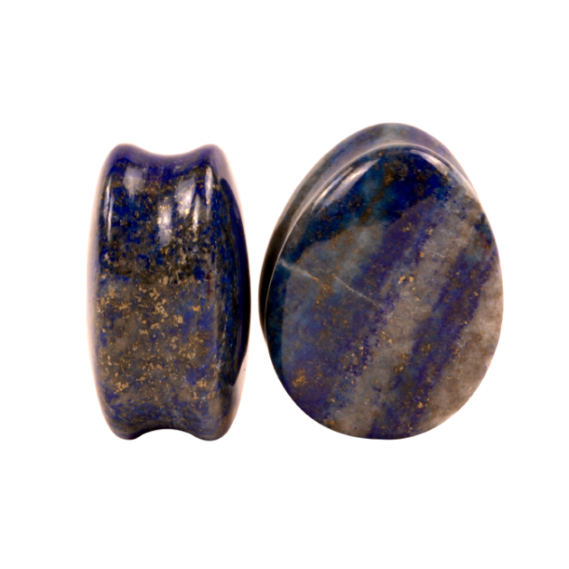 Lapizlazuli Black Stone Plug